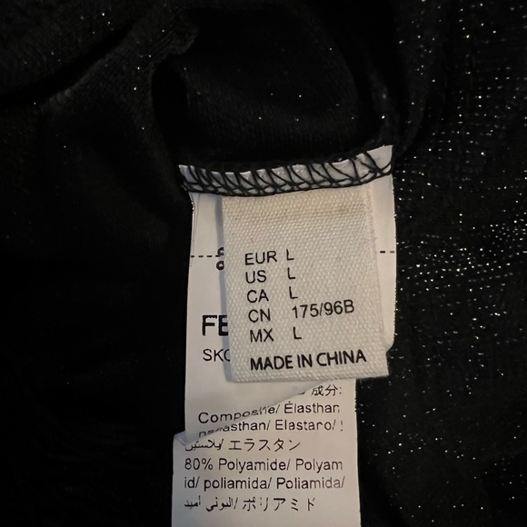 Black sparkly fringe dress - Picture 5 of 6